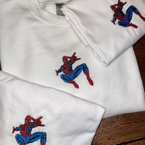 Spider-Man Embroidered crewneck - Picture 4 of 4